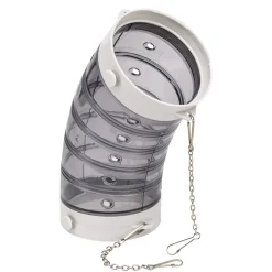 Accessoires rongeurs ferplast fpi 4844 tunnel courbe plastique cage modulable