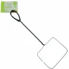 ANIMALLPARADISE - Epuisette filet blanc, maille fine, 12 cm x 11 x 37 cm, aquarium