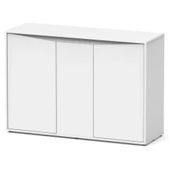 AQUATLANTIS - Meuble pour aquarium Splendid 2 portes Blanc L.120xP.40xH.83cm