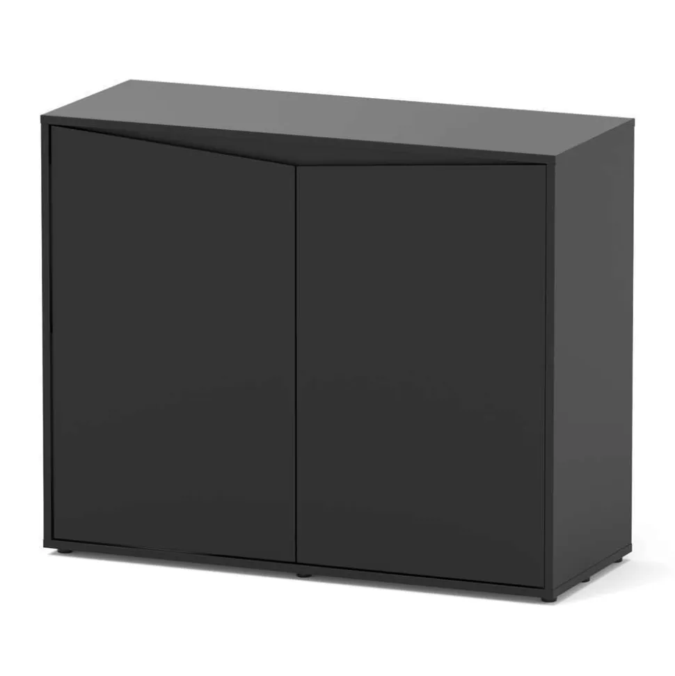 AQUATLANTIS - Meuble pour aquarium Splendid 2 portes Noir L.100xP.40xH.83cm