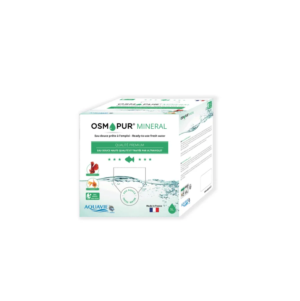 AQUAVIE - Eau prête à l'emploi Osmopur Mineral 5L