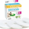 CATIT - Pack de 5 filtres fontaine