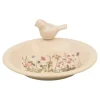 CLAYRE & EEF - Mangeoire oiseaux beige céramique 10x26x26cm