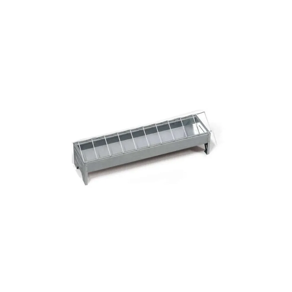 COMPAGNIE DES PET FOOD - Mangeoire pour poules : grilles galvanisée 50 cm