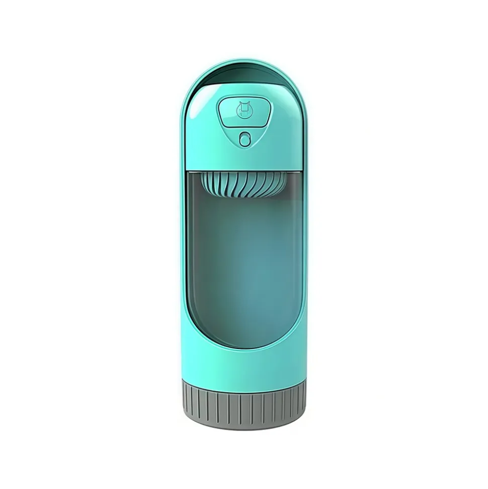 DOWNYPAWS - Bouteille d'eau portable pour voyage et animaux de compagnie - fontaine à boire avec filtre, fourniture d'extérieur