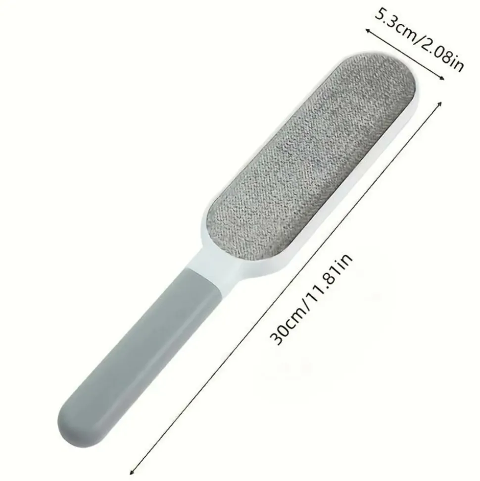 DOWNYPAWS - Brosse à poussière en gaze réutilisable, électrostatique manuelle pour poils d'animaux