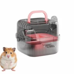 DOWNYPAWS - Cage transparente portable pour petit animal