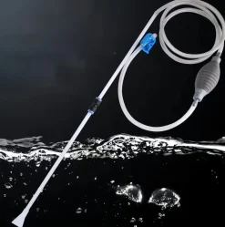 DOWNYPAWS - Changeur D'eau D'aquarium : Petite Pompe à Siphon, Aspiration Des Excréments, Fournitures De Nettoyage