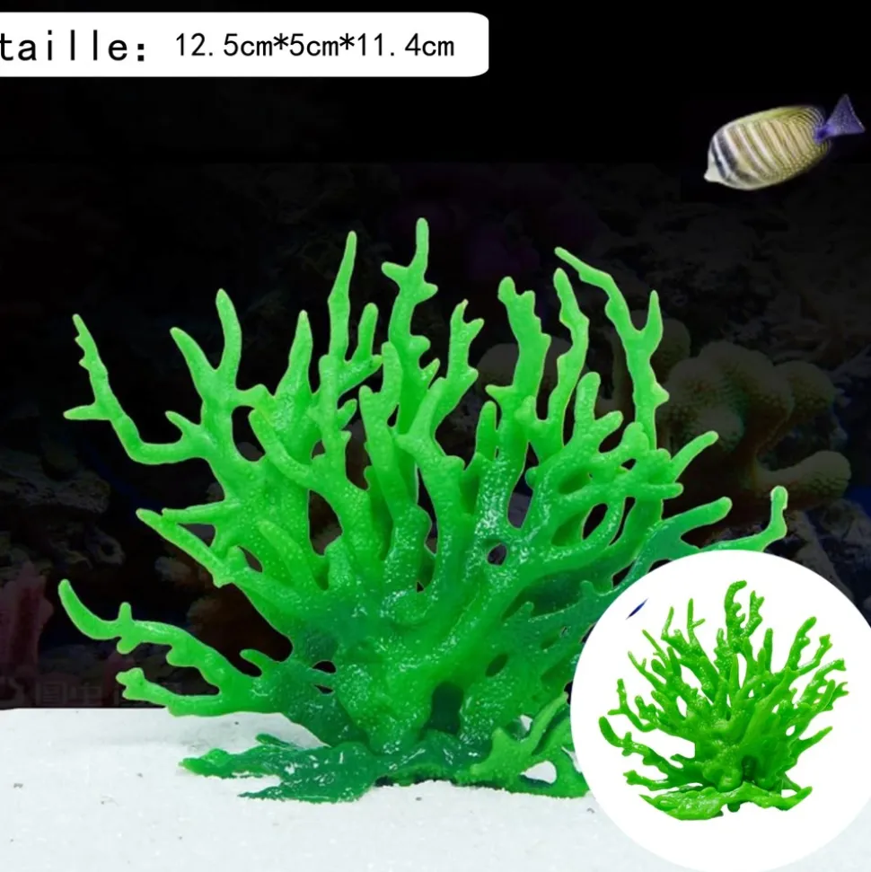 DOWNYPAWS - Décor résine pour aquarium - corail ornemental