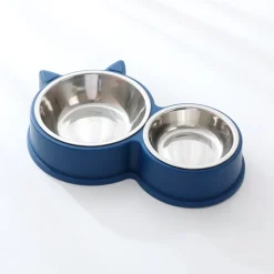 DOWNYPAWS - Double gamelle pour chat