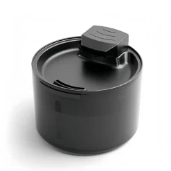 DOWNYPAWS - Fontaine à eau pour chat : en acier inoxydable filtre automatique grande capacité de circulation d'eau
