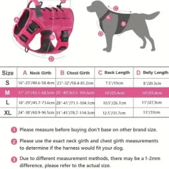 DOWNYPAWS - Harnais pour chien-anneau en d avec poignée- taille m