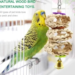 DOWNYPAWS - Jouets cage oiseaux - balançoire et hamac suspendu