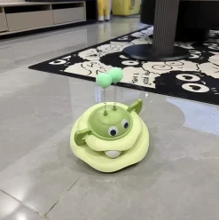 DOWNYPAWS - Jouets interactifs pour chats, jouets à gobelet, stimulent l'intérêt du chat, plateau tournant pour chat