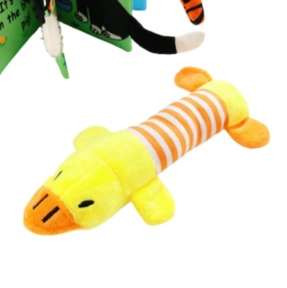 DOWNYPAWS - Jouets pour chiens en forme de crocodile, d'âne, de mouton, de renard, de lapin, d'éléphant, de cochon
