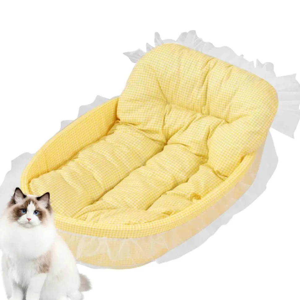 DOWNYPAWS - Lit princesse pour chat et chien