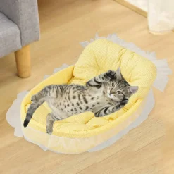 DOWNYPAWS - Lit princesse pour chat et chien