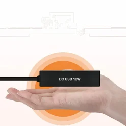 DOWNYPAWS - Mini chauffage pour aquarium de 10 watts : augmente la température de l'eau de 5 à 8 degrés