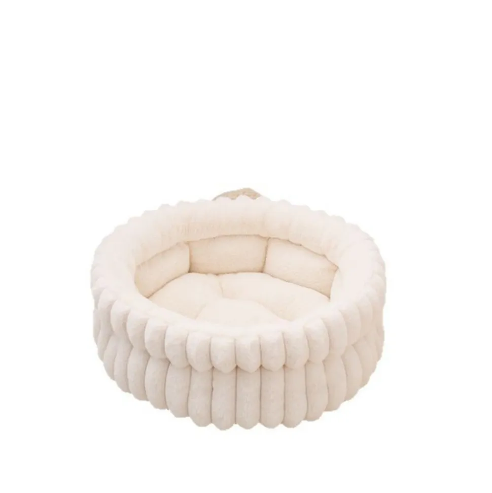 DOWNYPAWS - Nid pour chien et chat de petite taille, coussin épaissi et grand, 60*60cm