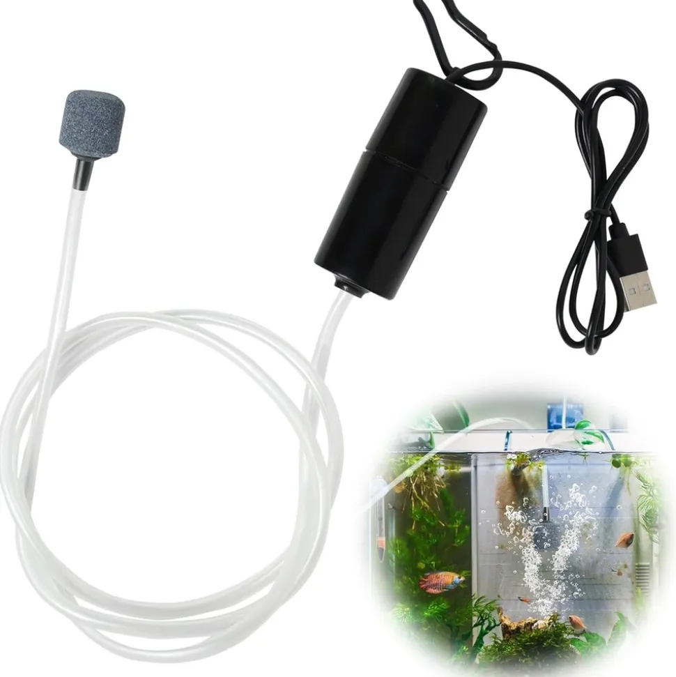 DOWNYPAWS - Oxygénez votre aquarium économiquement - usb