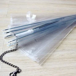DOWNYPAWS - Parapluie transparent imperméable pour chien-diamètre du parapluie 70 cm