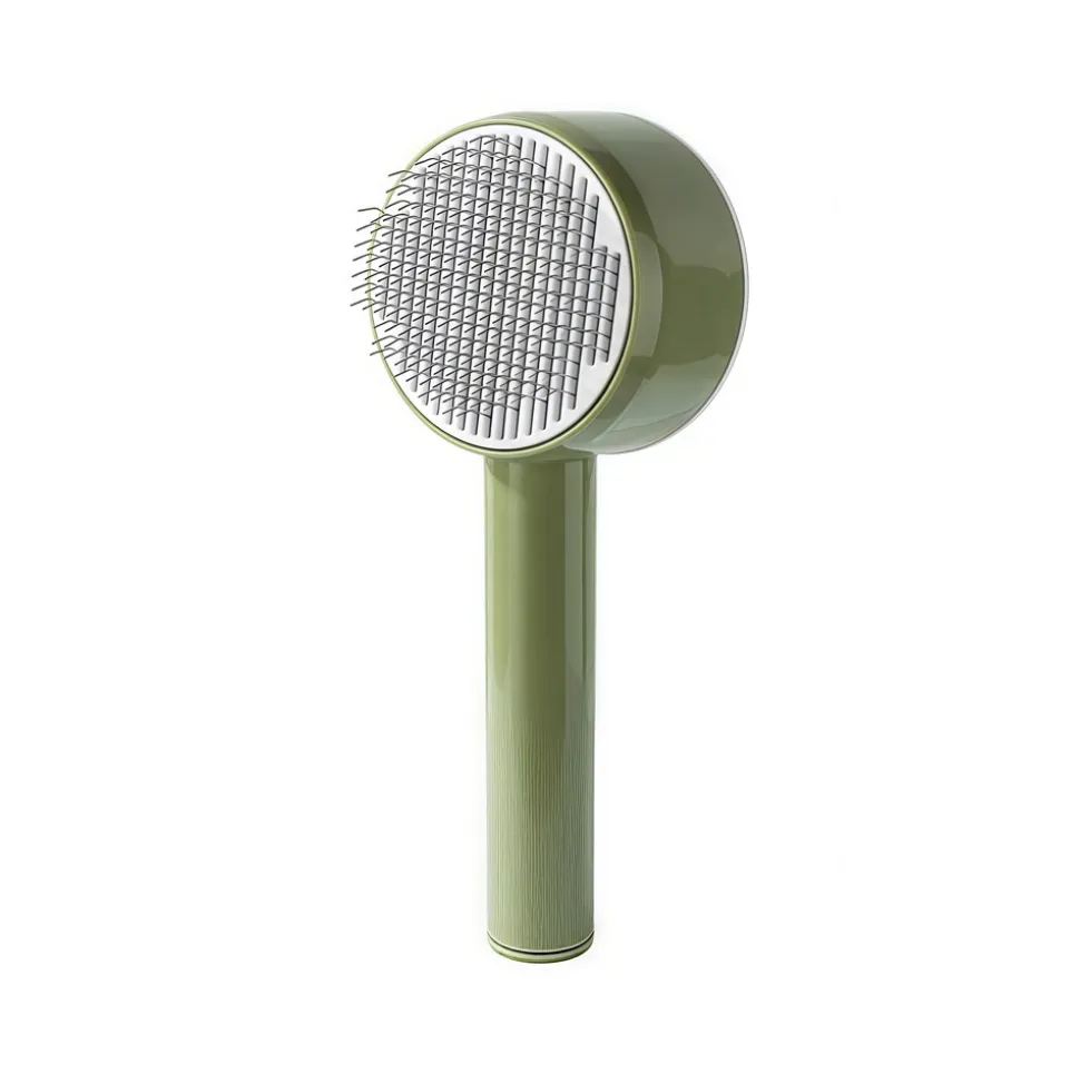 DOWNYPAWS - Peigne pour chat: enlever poils flottants nettoyer poils démêlant