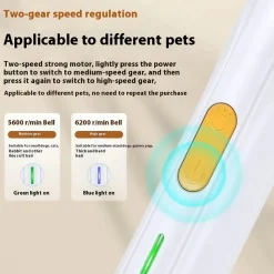 DOWNYPAWS - Rasoir universel pour chiens et chats: coupe, nettoyage des poils - poussoir à poils rechargeable
