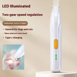 DOWNYPAWS - Rasoir universel pour chiens et chats: coupe, nettoyage des poils - poussoir à poils rechargeable
