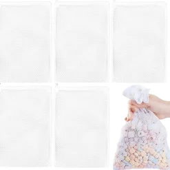 DOWNYPAWS - Sacs filtrants réutilisables pour aquarium - 5x mailles fines