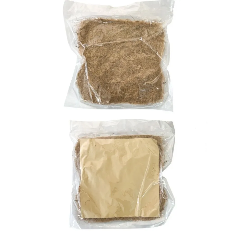 DOWNYPAWS - Tapis de nid pour poules, en fibres de noix de coco, chauffant 5 pièces