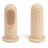 DTOPBUYAGE - Brosse à dents silicone pour animal de compagnie transparente