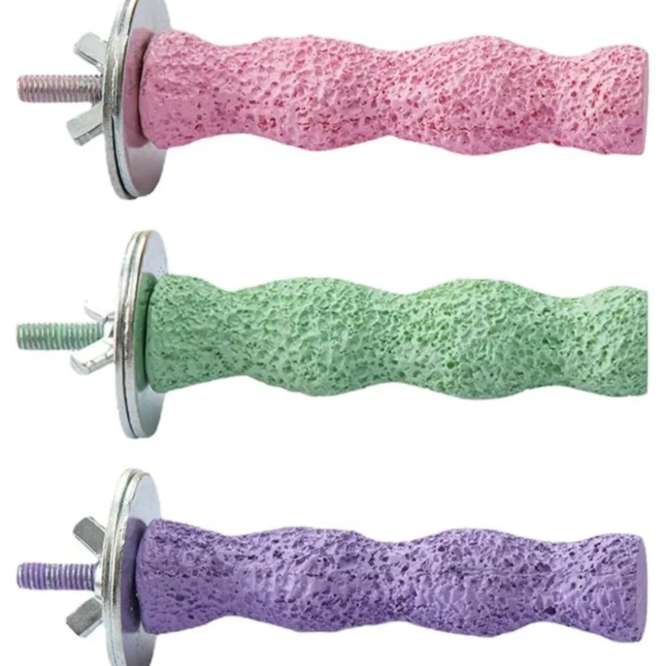 DTOPBUYAGE - Bâton meulage calcium pour perroquets