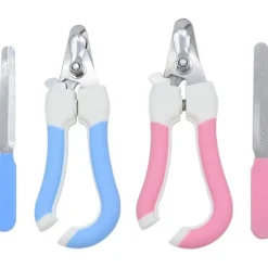 DTOPBUYAGE - Coupe-ongles pour chien chat et lime animaux sûr facile
