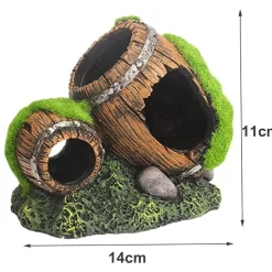 DTOPBUYAGE - Décoration d'aquarium en résine