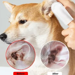 DTOPBUYAGE - 50 doigtiers de soin des oreilles pour animaux