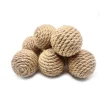 DTOPBUYAGE - Dtopbuyage balles en corde de chanvre pour chat (4 pièces)