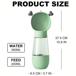 DTOPBUYAGE - Dtopbuyage bouteille d'eau pour chien et chat portative