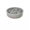DTOPBUYAGE - Dtopbuyage ecuelle anti glouton plastique couleur grise 15.5*15.5*4cm