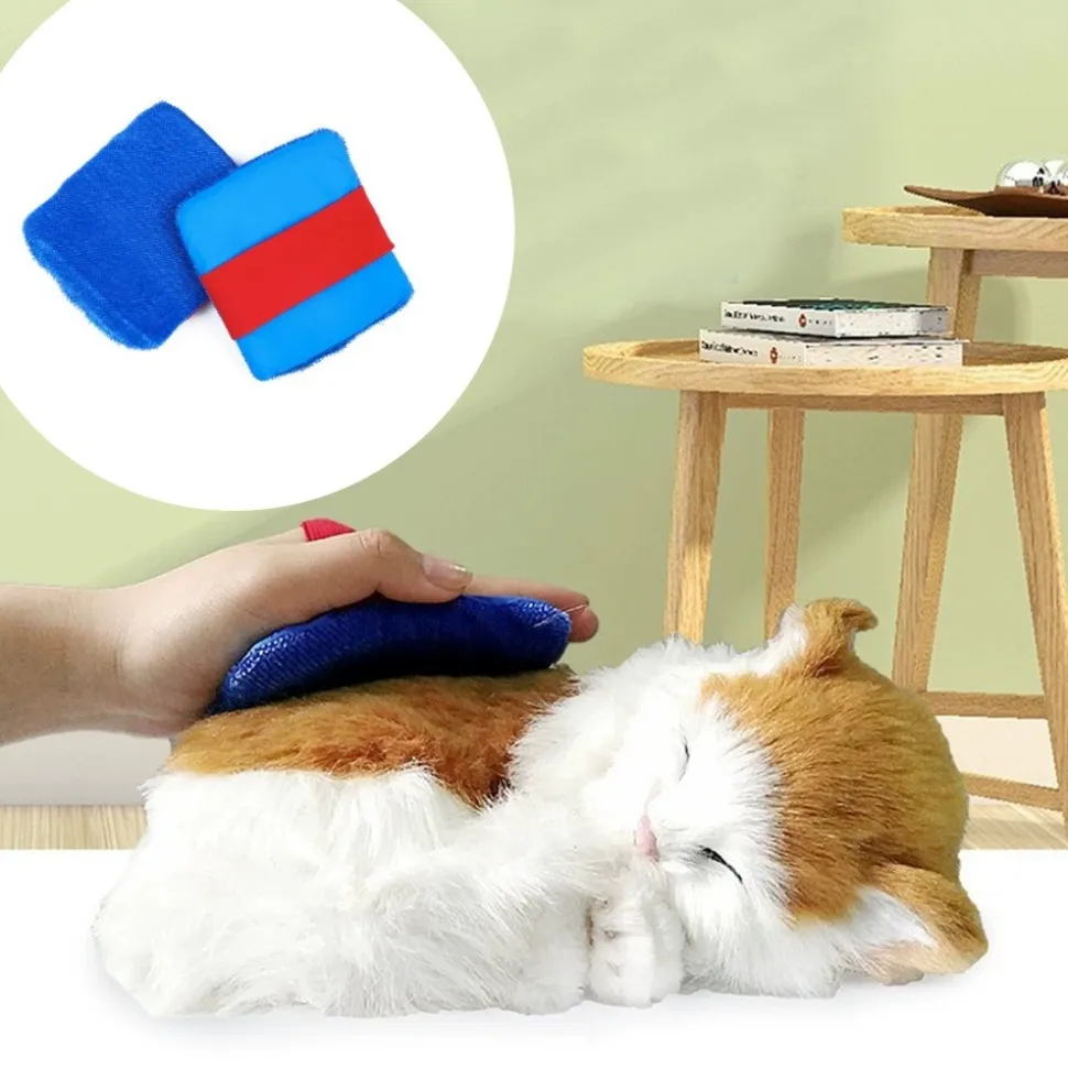 DTOPBUYAGE - Dtopbuyage gants éponges pour enlever poils d'animaux