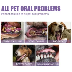 DTOPBUYAGE - Gel de soin buccal pour animaux de compagnie, 3 ml * 1 pièce - dtopbuyage