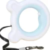 DTOPBUYAGE - Laisse enrouleur 3m rétractable led pour chiens jusqu'à 30 kg