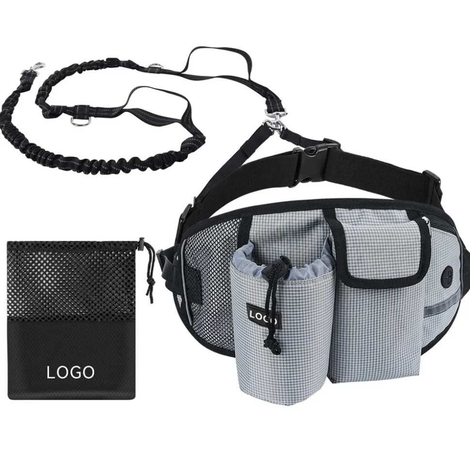 DTOPBUYAGE - Laisse et sac mains libres dtopbuyage pour chien
