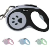 DTOPBUYAGE - Laisse rétractable 5 m pour chiens petit moyen taille noir