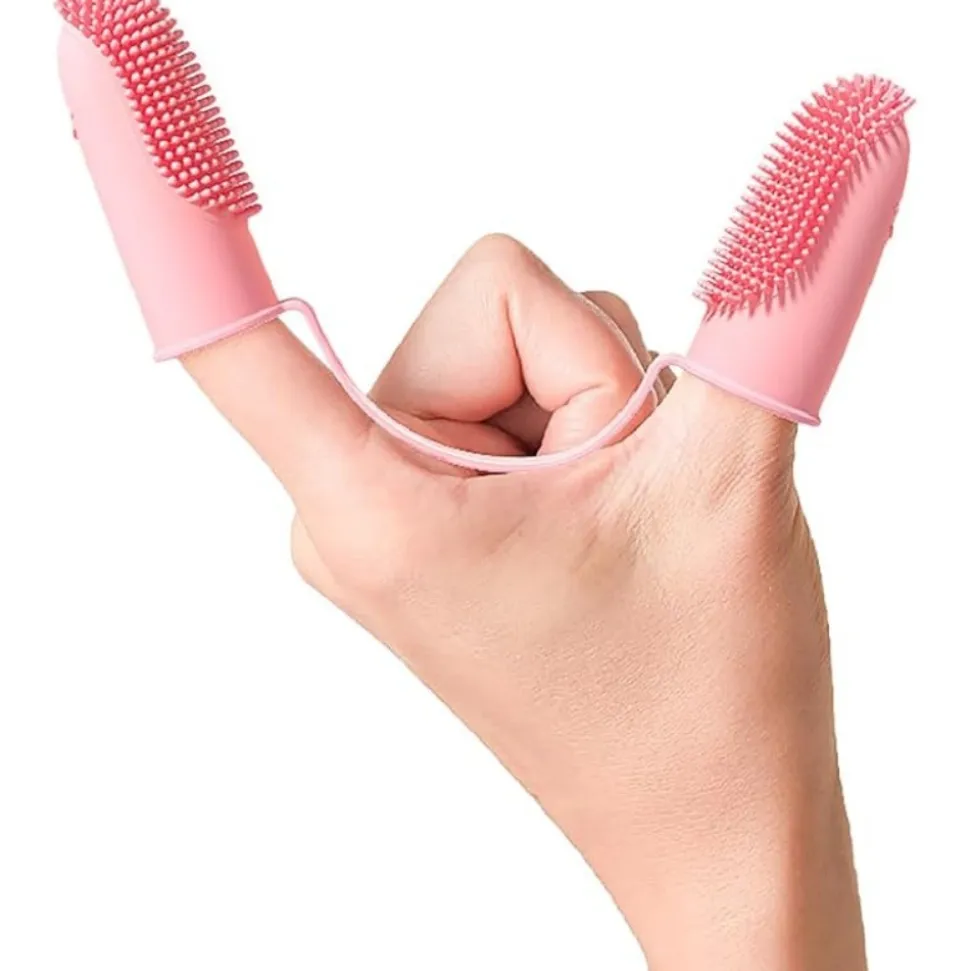 DTOPBUYAGE - Lot de 10 brosse à dents pour chien et chat dtopbuyage