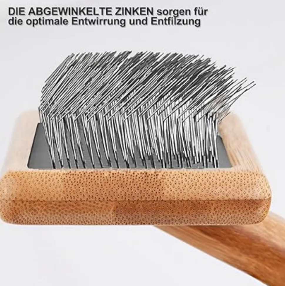 DTOPBUYAGE - Pet brosse chiens et chats autonettoyante peigne