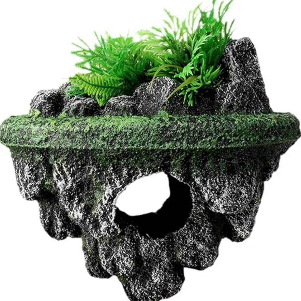 DTOPBUYAGE - Roche flottante décor aquarium