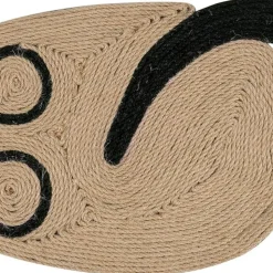 DTOPBUYAGE - Tapis griffoir sisal chat jouet souris