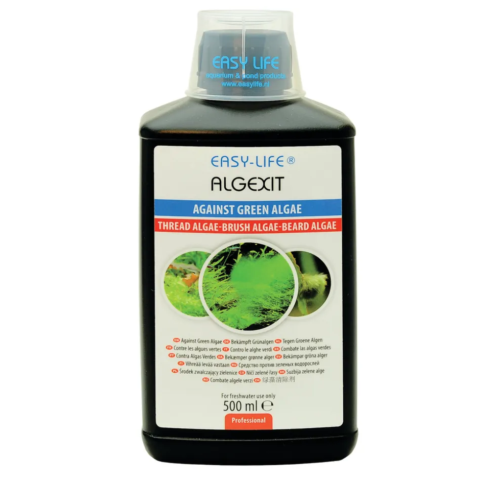 EASY LIFE - Algexit, traitement contre les algues vertes d'aquarium - 500ml