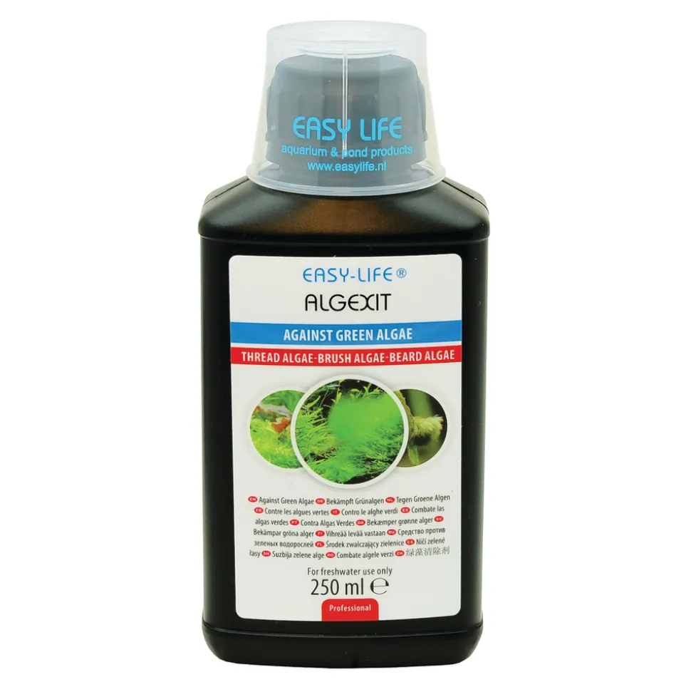 EASY LIFE - Algexit, traitement contre les algues vertes d'aquarium - 250ml