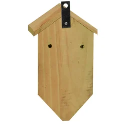ESSCHERT DESIGN - Nichoir en jonc de mer, ø du trou 35mm. Pour oiseaux troglodyte.